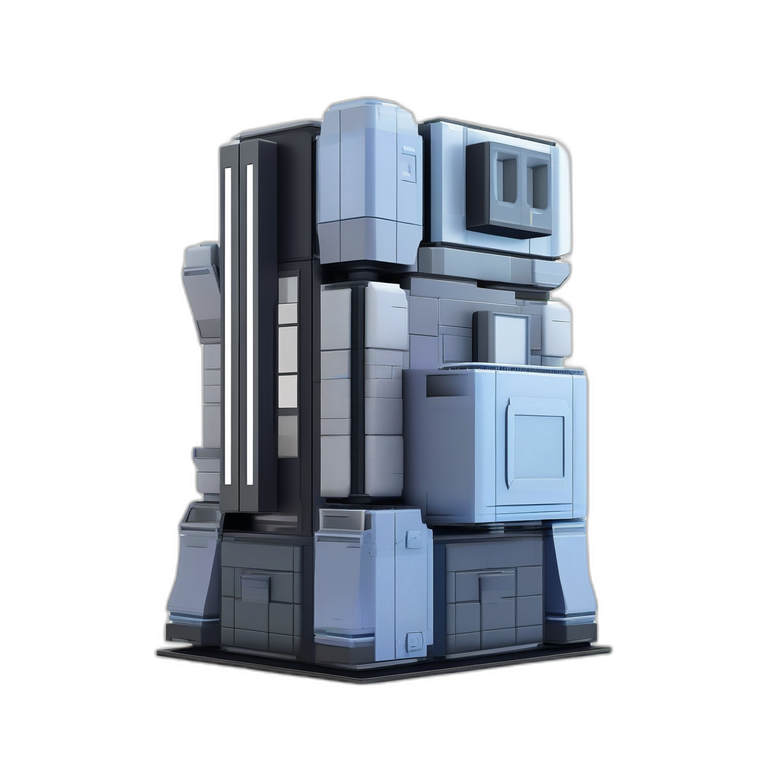 Straight Sci-Fi Wall Module