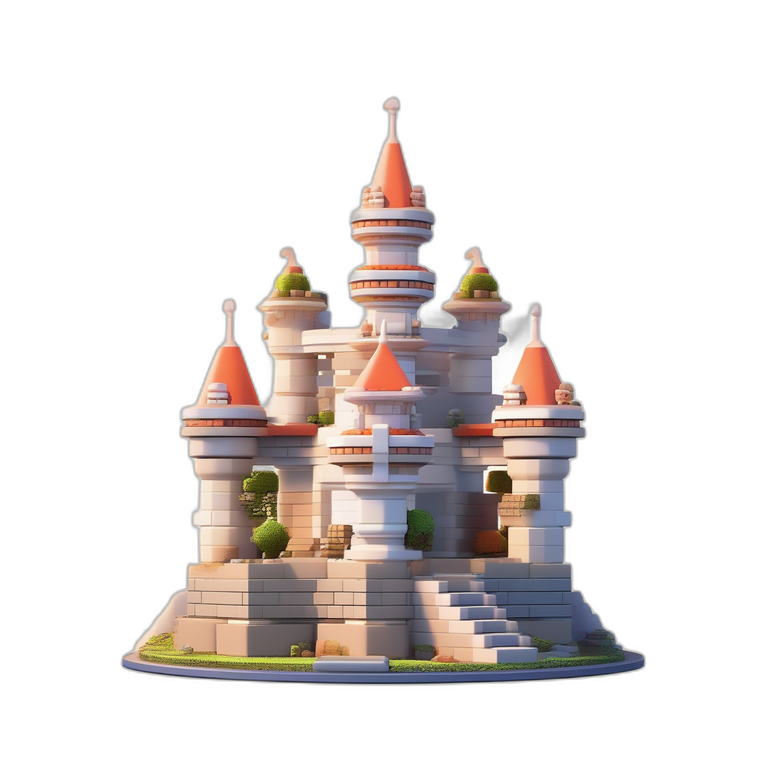 Corner Castle Wall Module