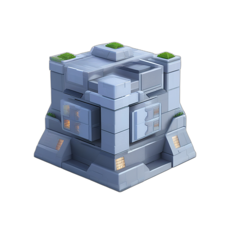 Corner Sci-Fi Wall Module