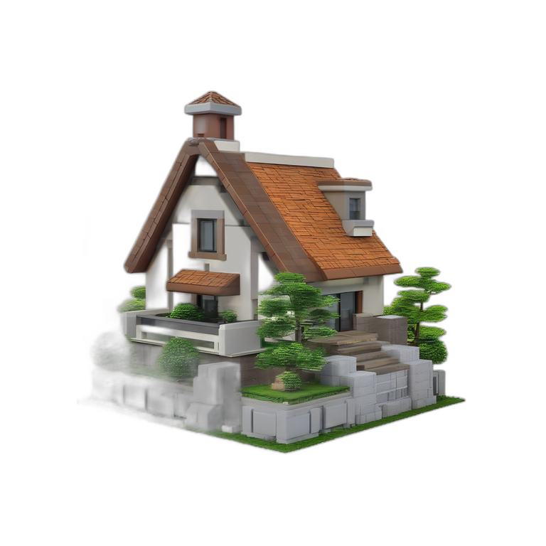 Sloped Stone Roof Module
