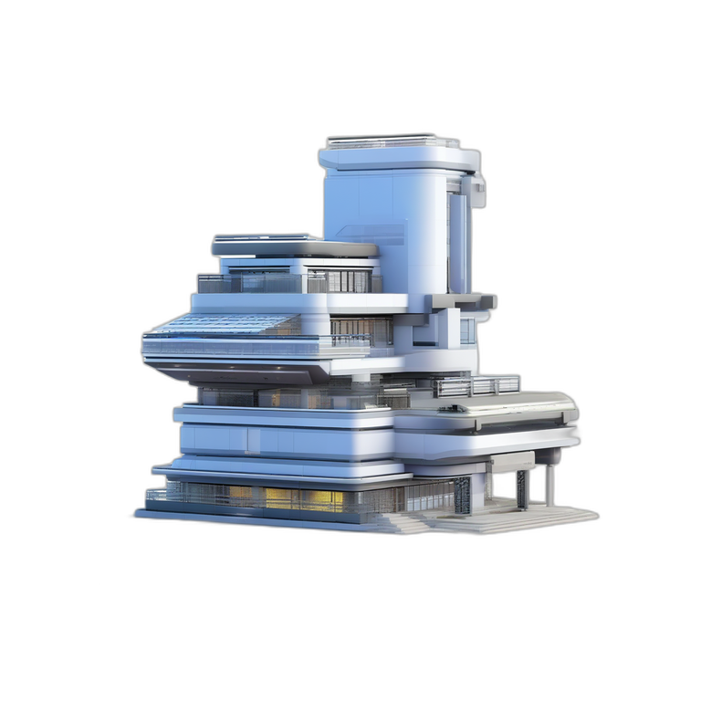 Sloped Sci-Fi Roof Module