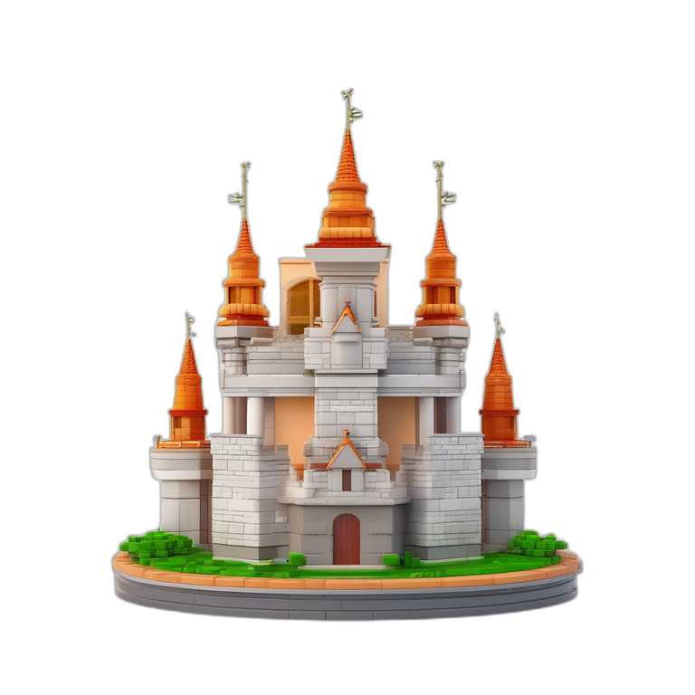 Corner Castle Roof Module