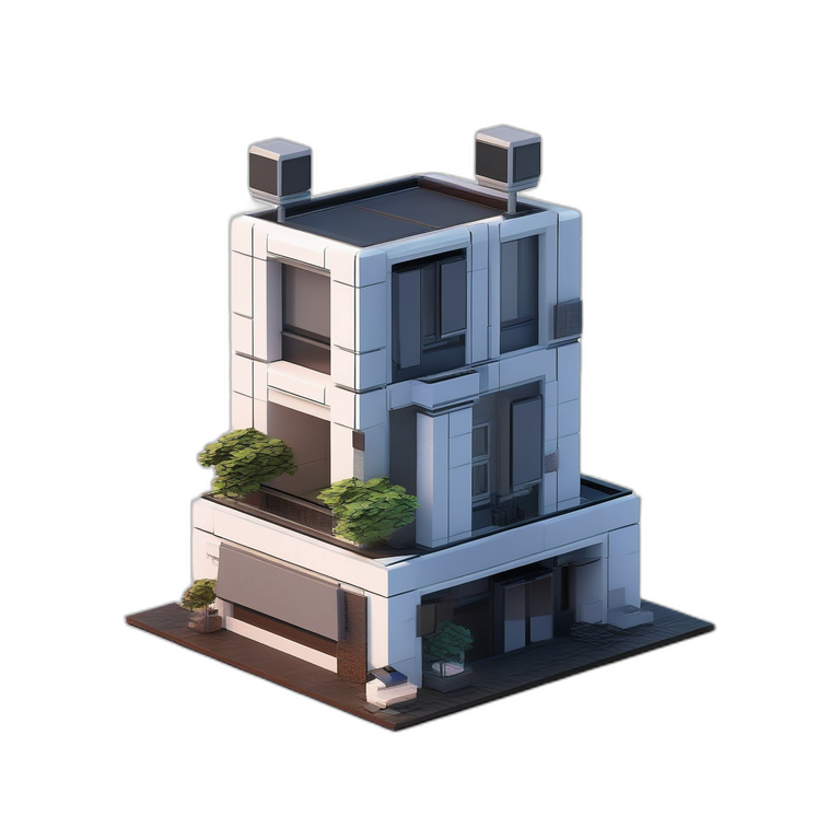 Corner Sci-Fi Roof Module