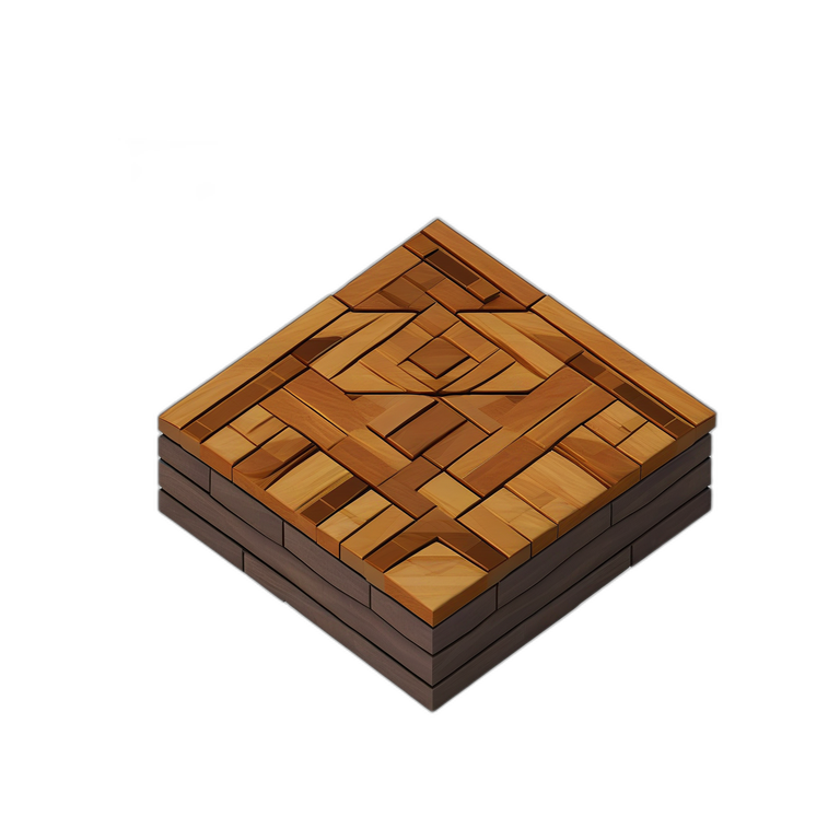 Floor Tile Wood Module