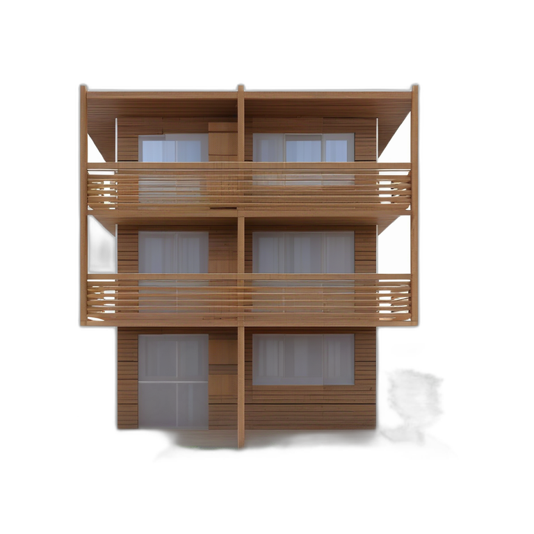 Balcony Wood Module