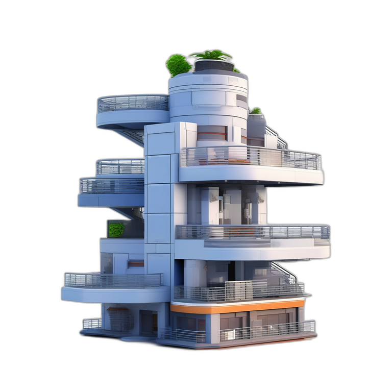 Sci-Fi Balcony Module