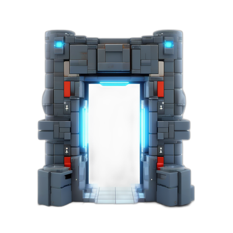 Frame Sci-Fi Door Module