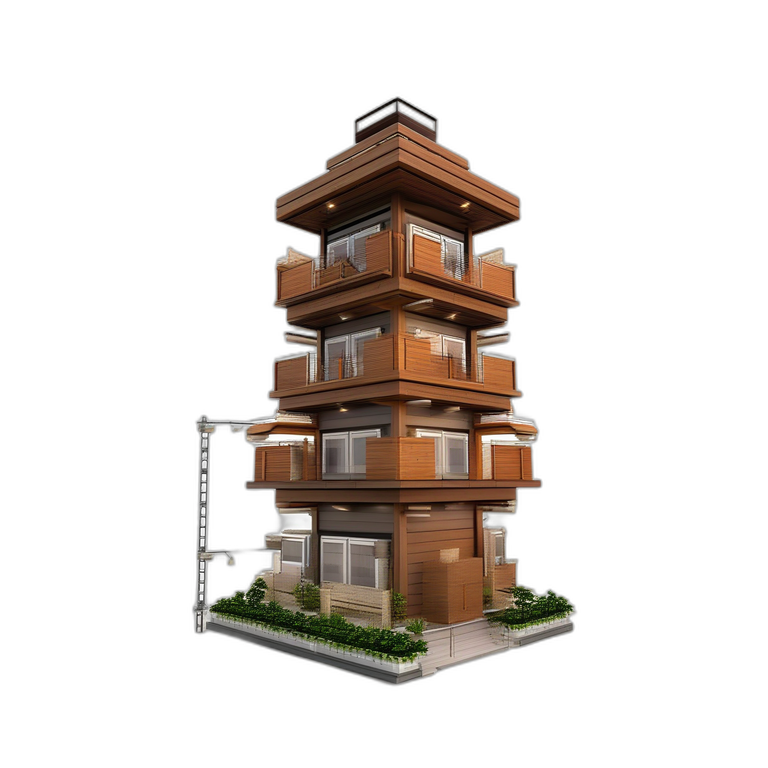 Tower Top Wood Module
