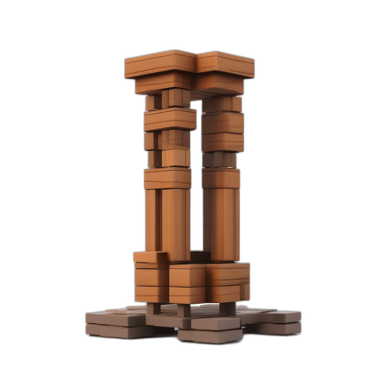 Pillar Short Wood Module