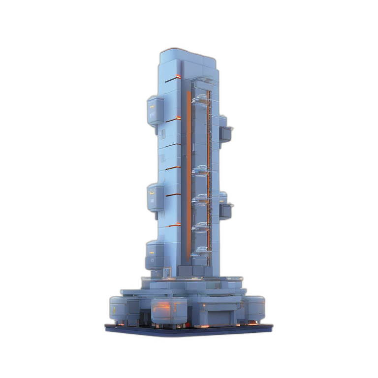 Tall Sci-Fi Pillar Module