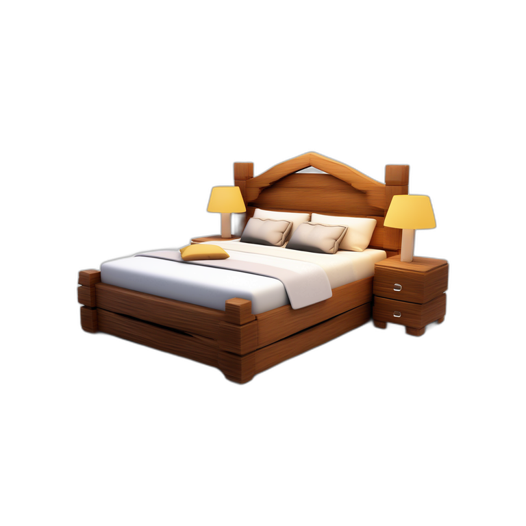 Rustic Bed