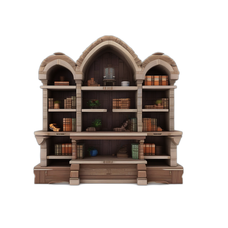 Medieval Bookshelf