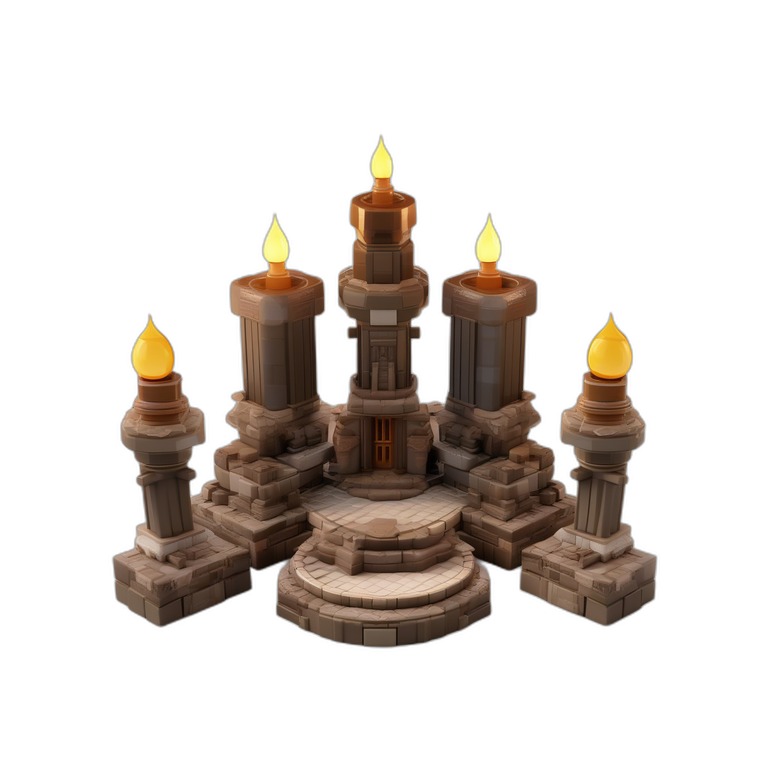 Medieval Candle Set