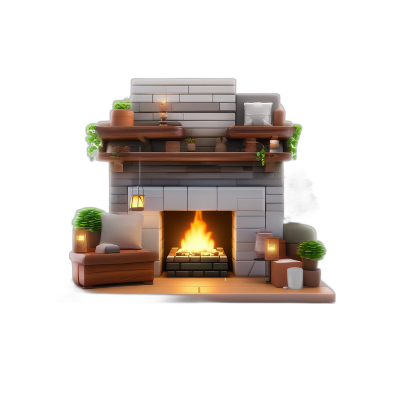 Cozy Fireplace
