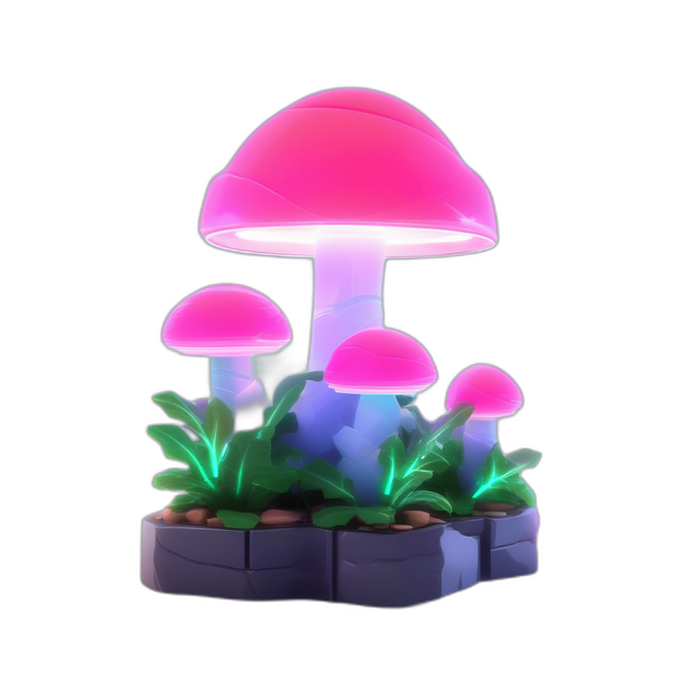 Glowing Mushroom Plant