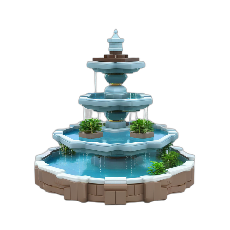 Tiered Fountain
