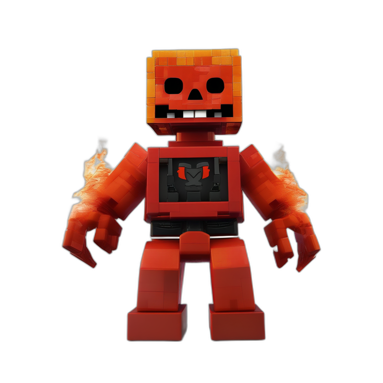 Fire Skeleton