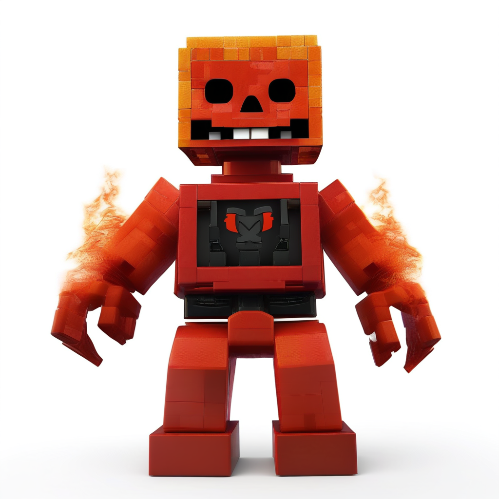 Fire Skeleton