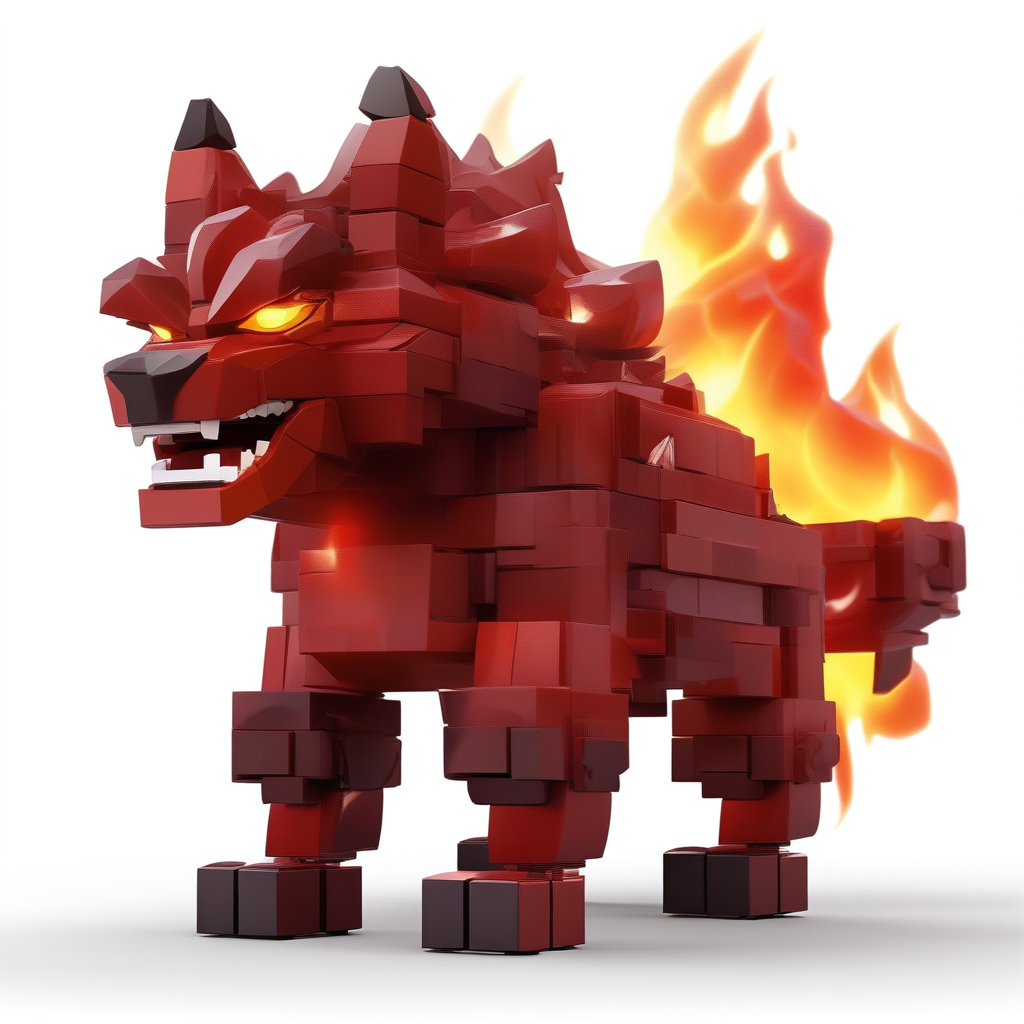 Fire Wolf Beast
