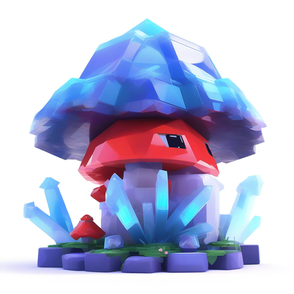 Crystal Mushroom Monster