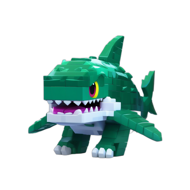 Toxic Shark Monster